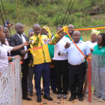 Minister Commissions Kyenyonga–Kikaada Hybrid Trail Bridge in Kakumiro District