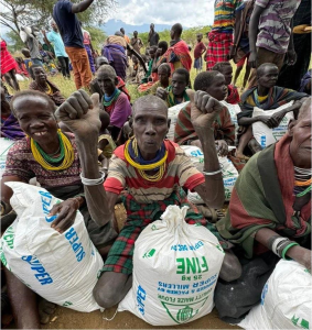 OPM Delivers First Consignment of Emergency Food Relief to Karamoja