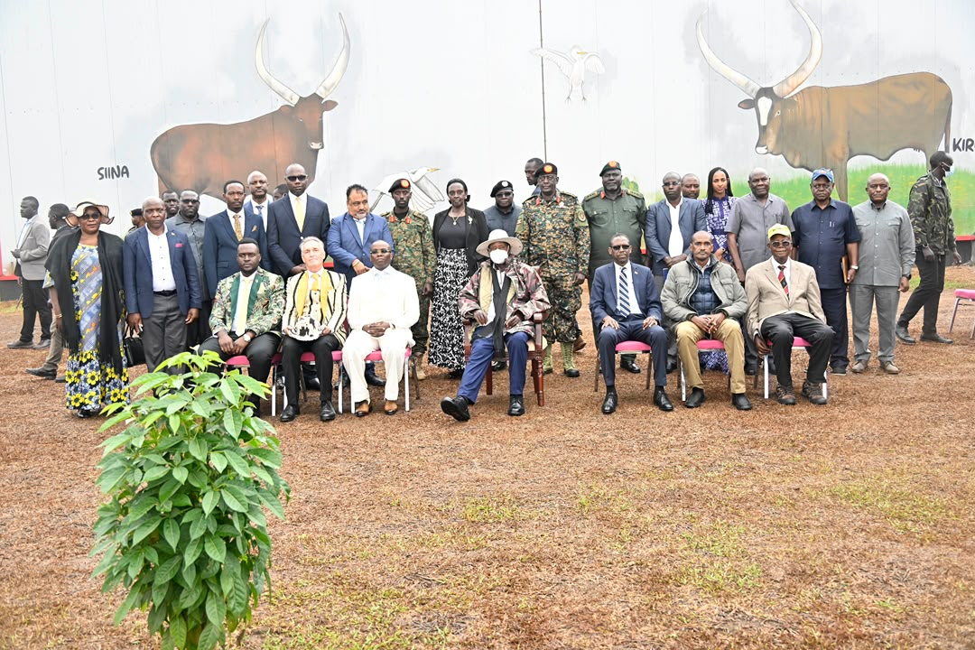 President Museveni Commissions NEC Meat and Beans Factory, Calls for Increased Agro-Industrialisation